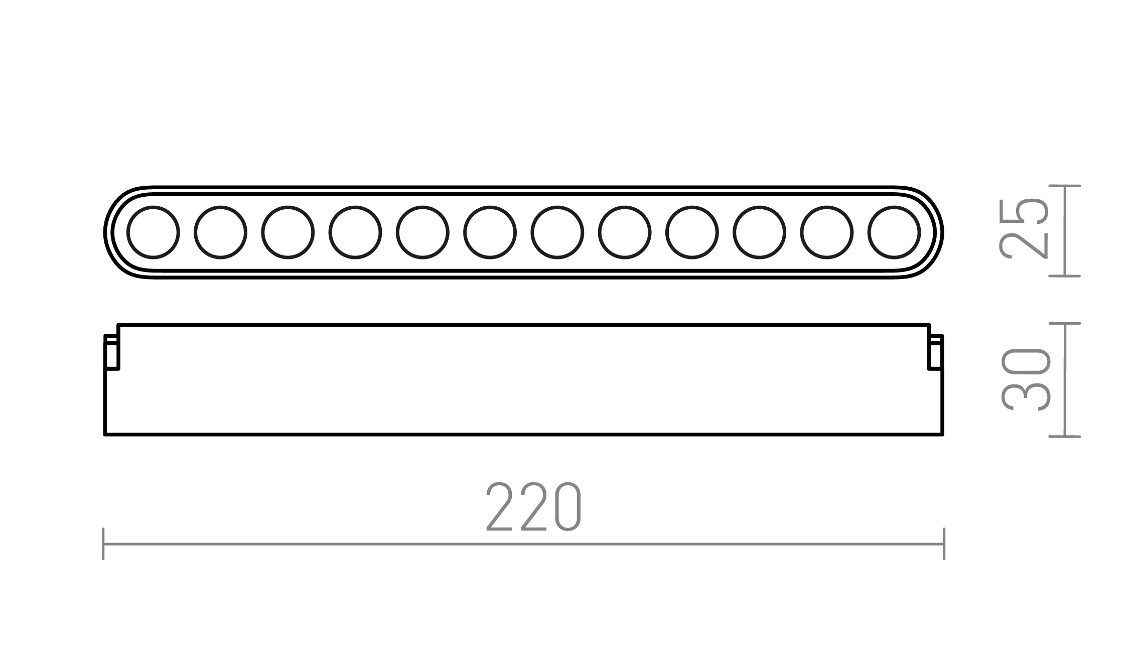 OXANA 22 para o sistema VEGA/WAVE - Product sketch