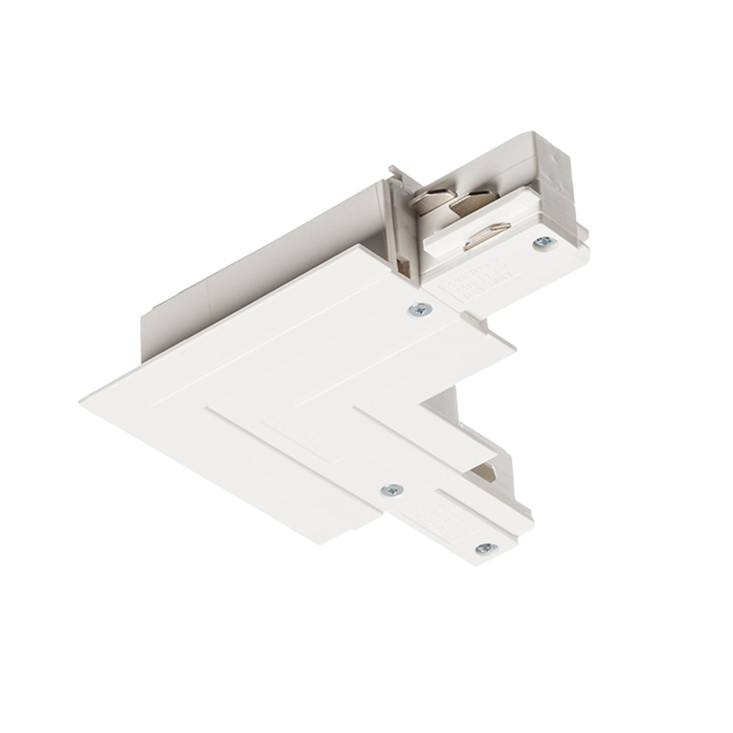 RENDL 3-circuit track system EUTRAC L connector for recessed 3-circuit tracks (outer polarity white 230V R11344 1