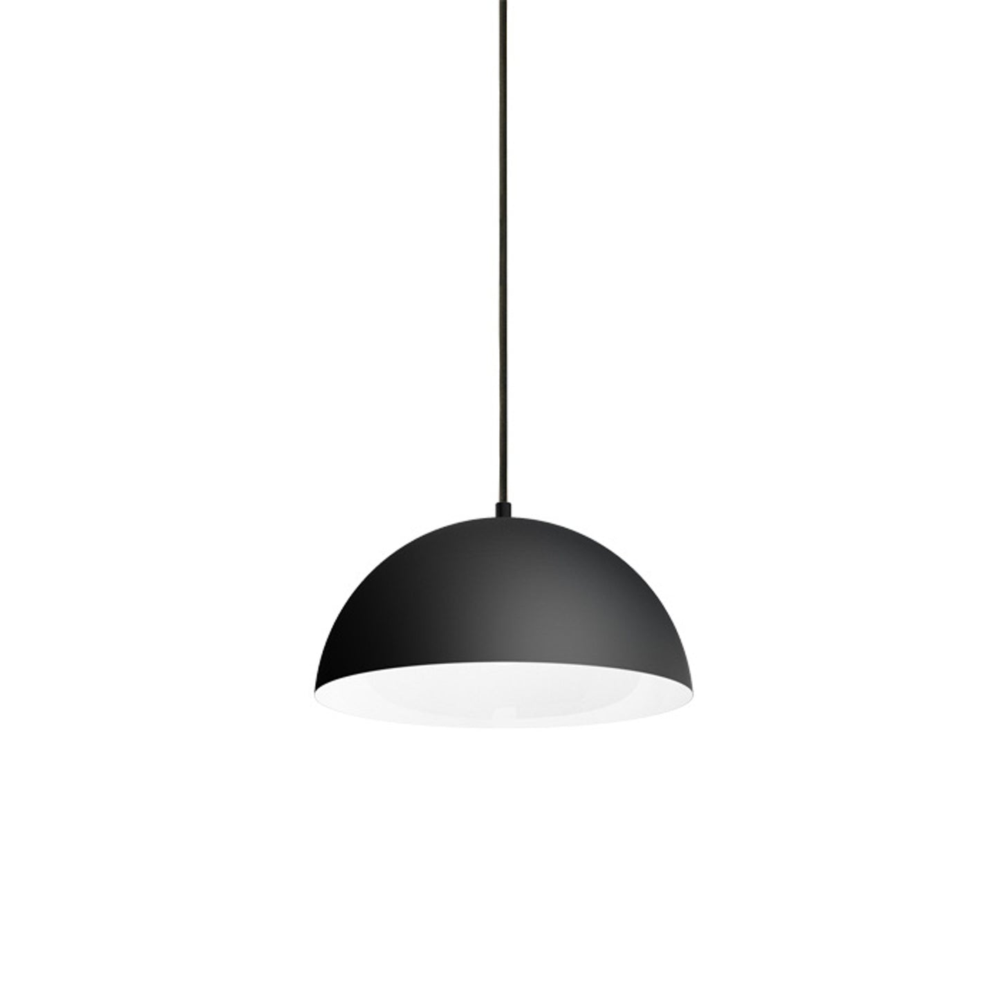 RENDL pendant lamp MONROE 30 pendant matte black/white 230V LED E27 11W R11700 2