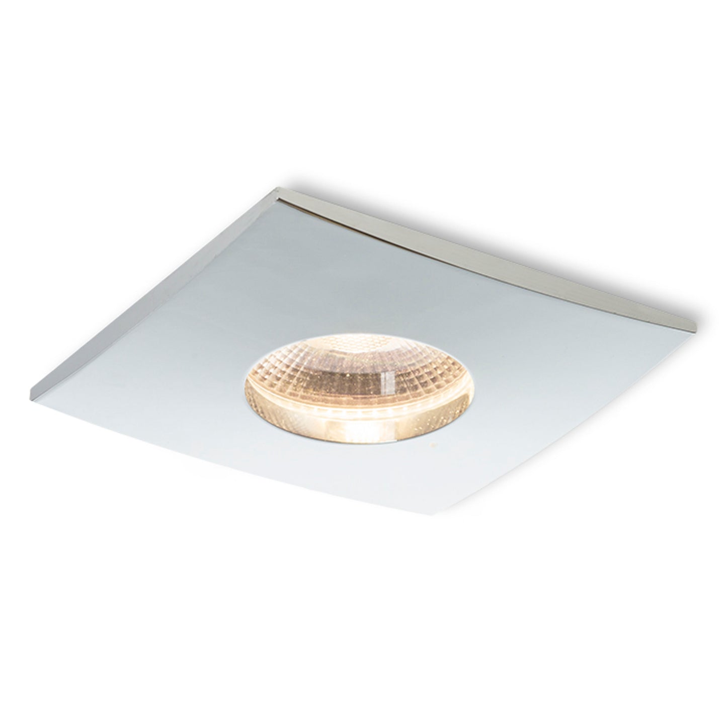 RENDL recessed light WATERBOY SQ chrome 230V LED 10W 40° IP65 3000K R11730 1
