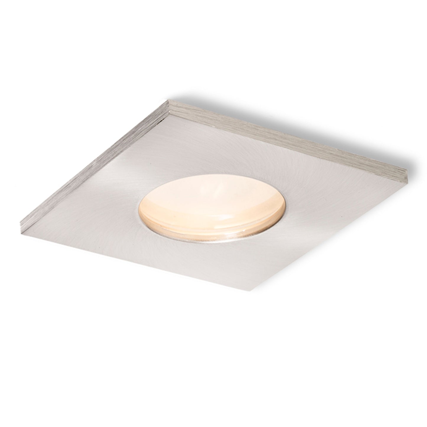 RENDL Outlet SPLASH SQ recessed matt nickel 230V LED GU10 8W IP65 R11736 1
