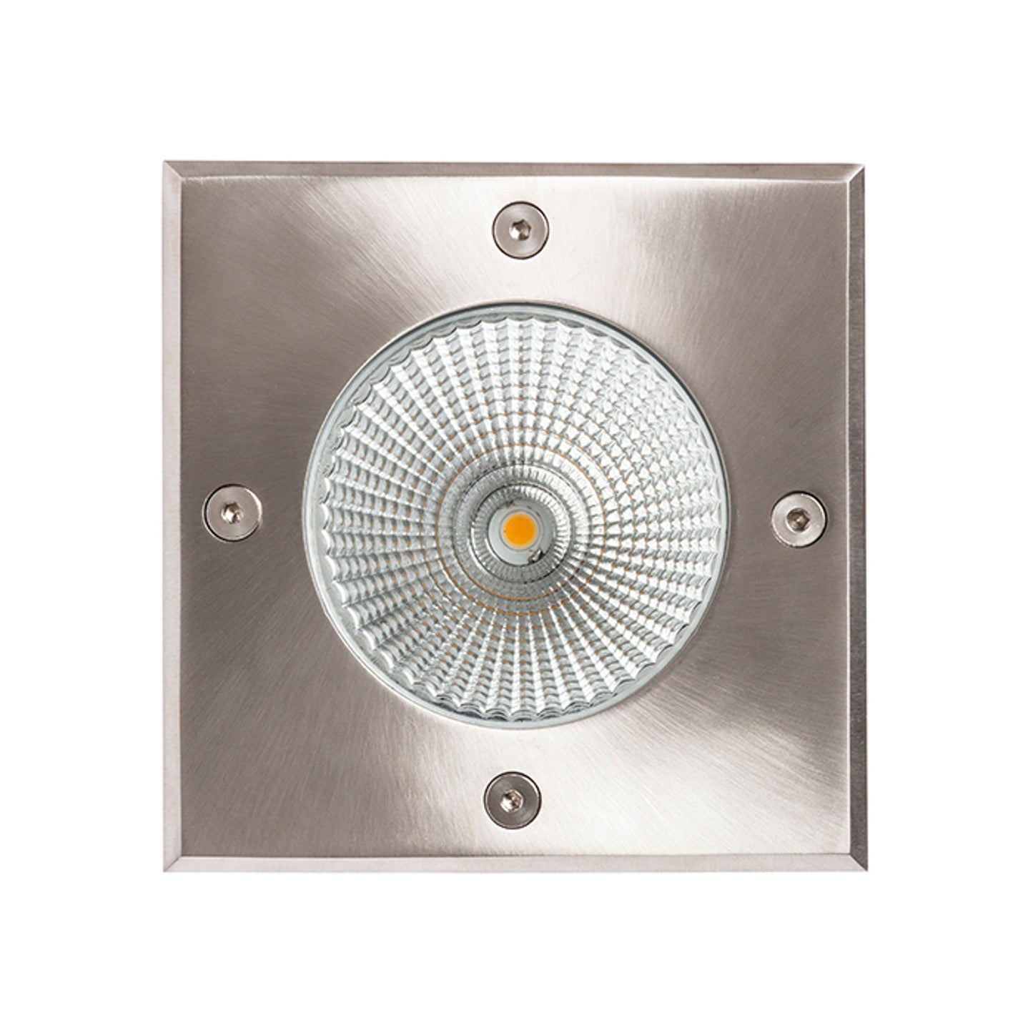 RENDL outdoor lamp RIZZ SQ 125 stainless steel 230V LED 7W 41° IP67 3000K R11962 5