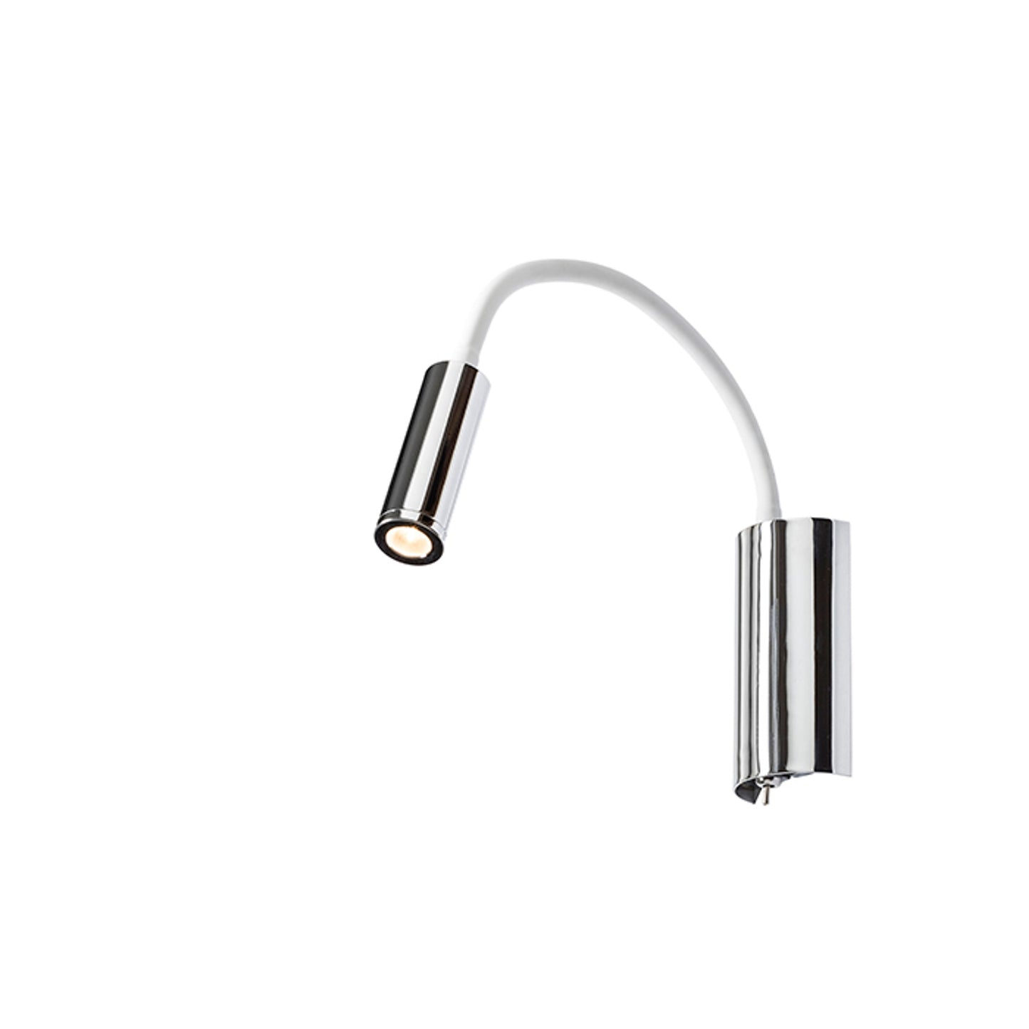 RENDL spotlight SHOW wall white chrome 230V LED 3W 3000K R12896 1