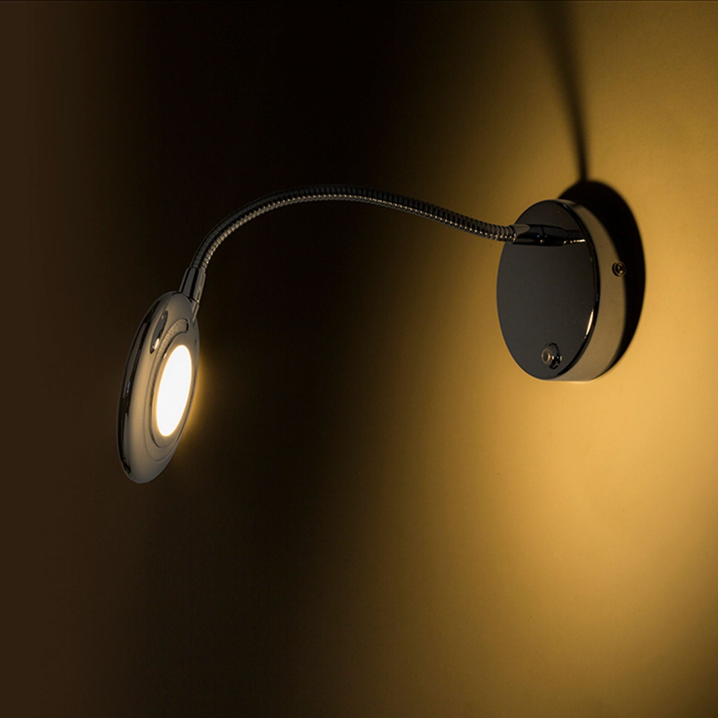 RENDL Outlet FLAP wall chrome 230V LED 4.2W 120° 3000K R12943 2