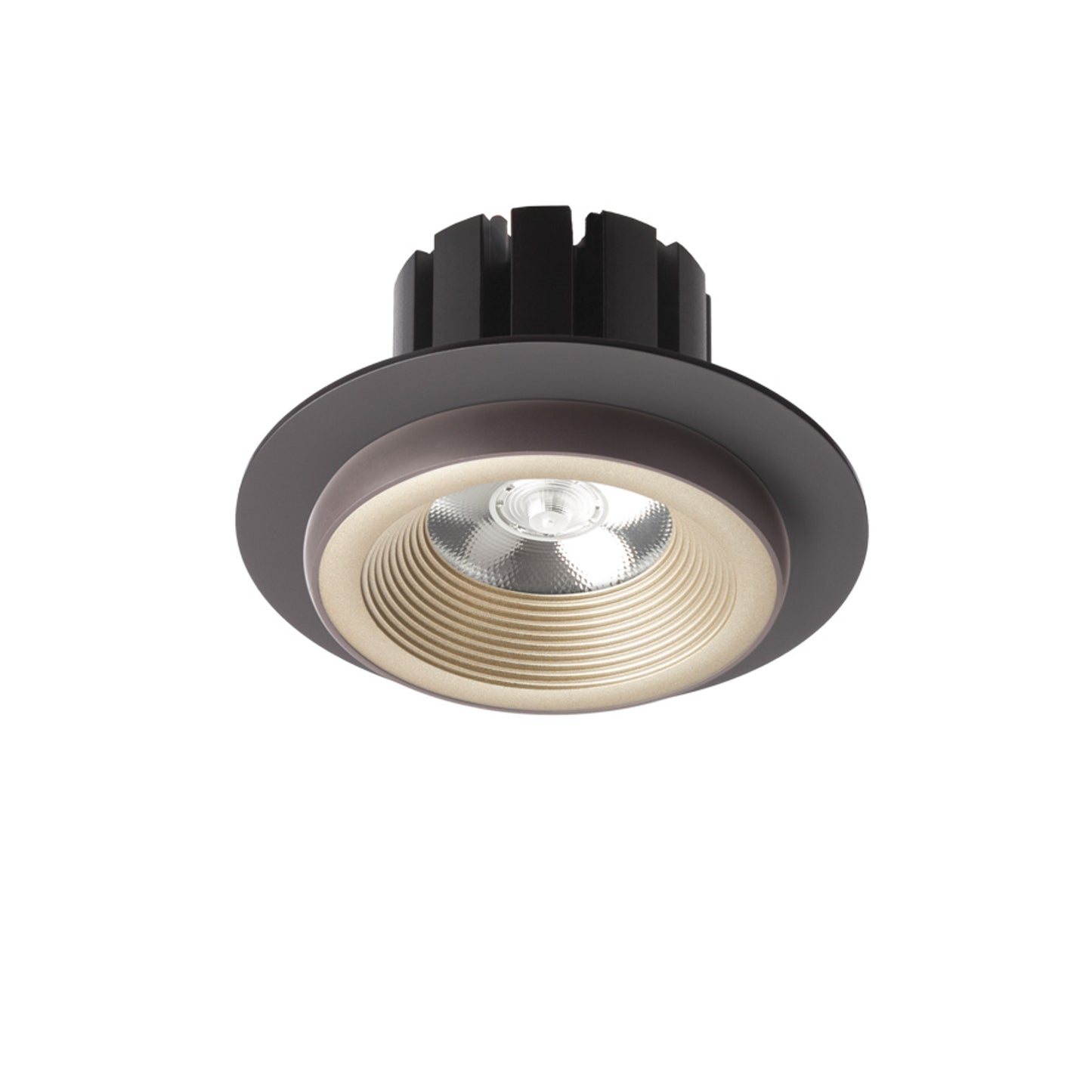 RENDL recessed light SHARM R I recessed pearl gold/brown 230V LED 10W 24° 3000K R13236 2
