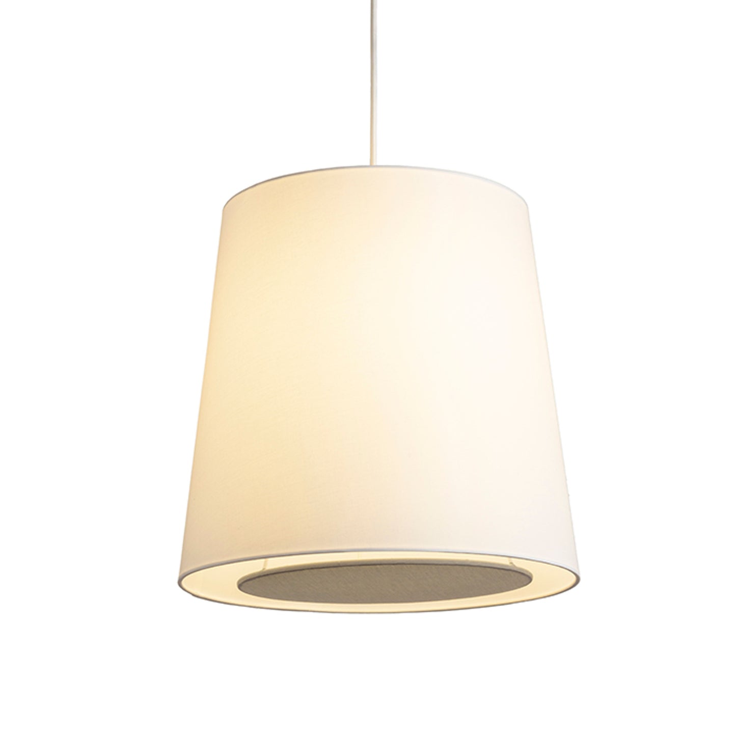 RENDL Outlet POLLOCK pendant white/light grey 230V LED E27 15W R13280 7