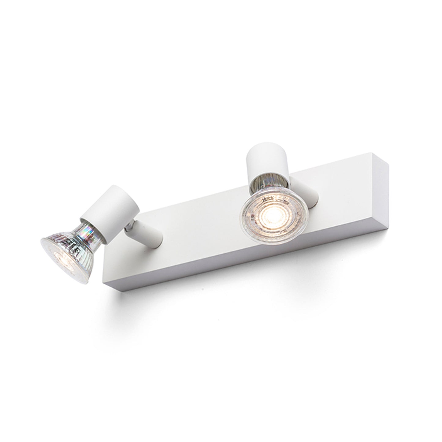 RENDL spotlight TRICA II wall white 230V GU10 2x25W R13373 1