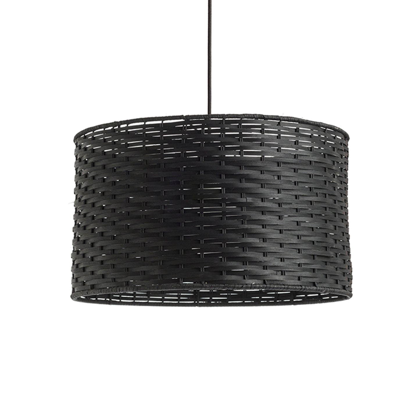RENDL pendant lamp FIATLUX 41/24 pendant black bamboo 230V LED E27 15W R13398 2