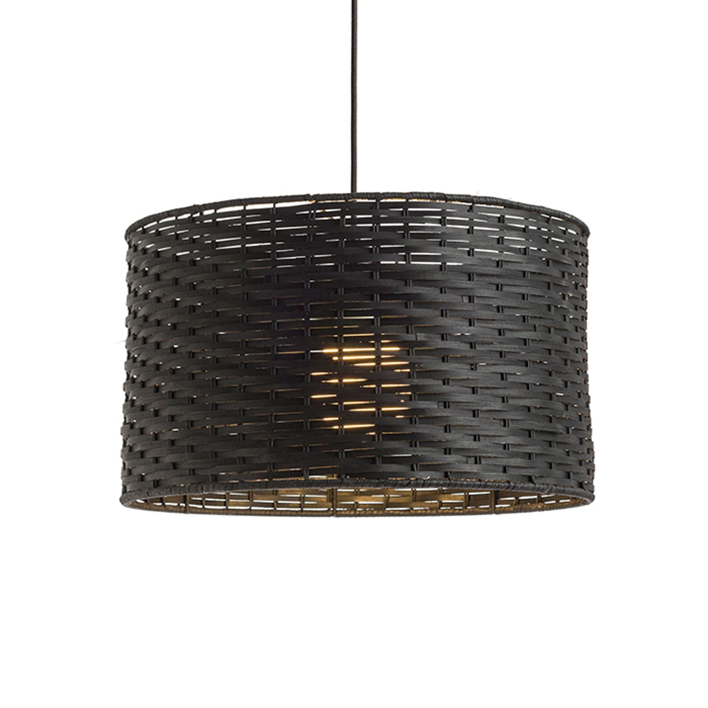 RENDL pendant lamp FIATLUX 41/24 pendant black bamboo 230V LED E27 15W R13398 7