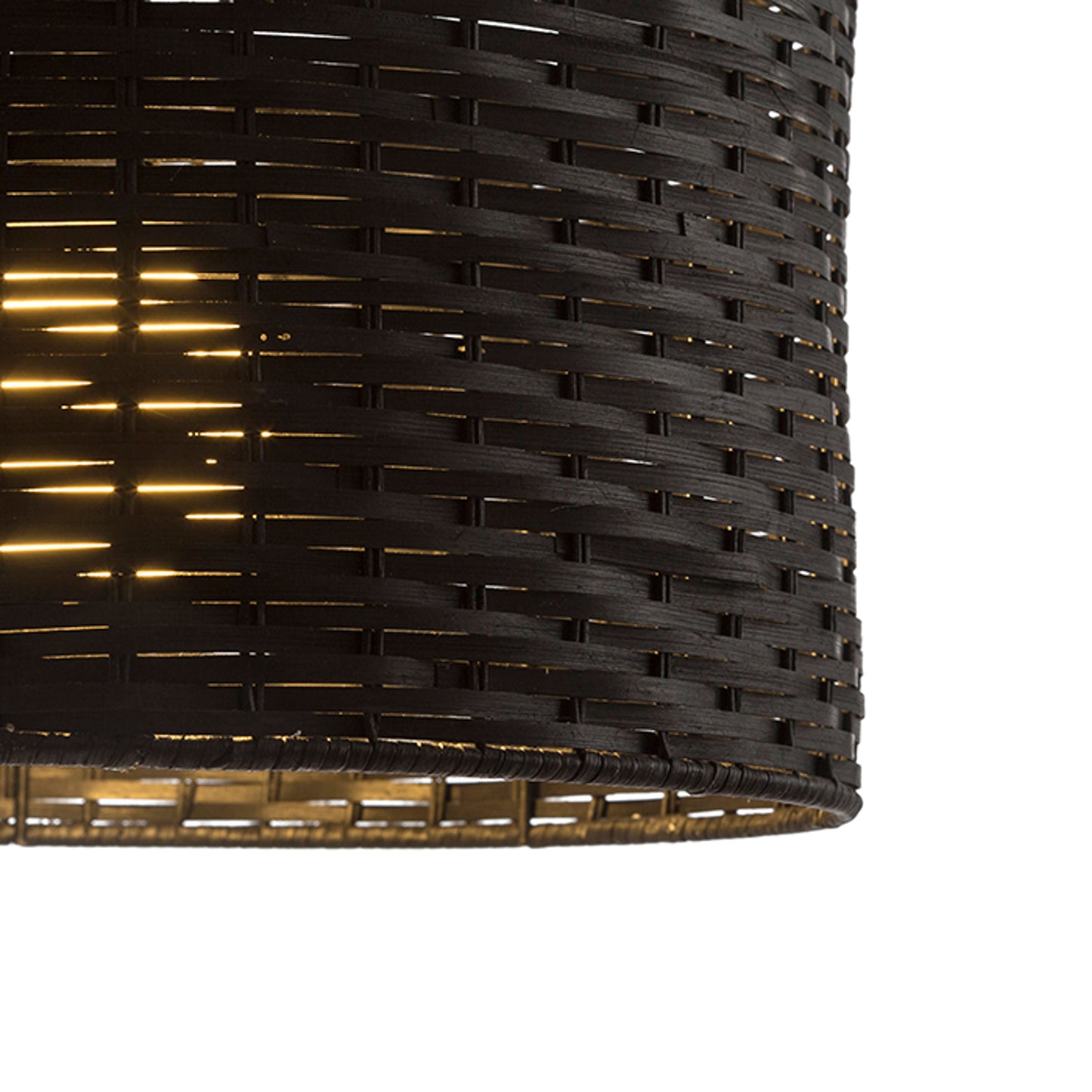 RENDL pendant lamp FIATLUX 41/24 pendant black bamboo 230V LED E27 15W R13398 8