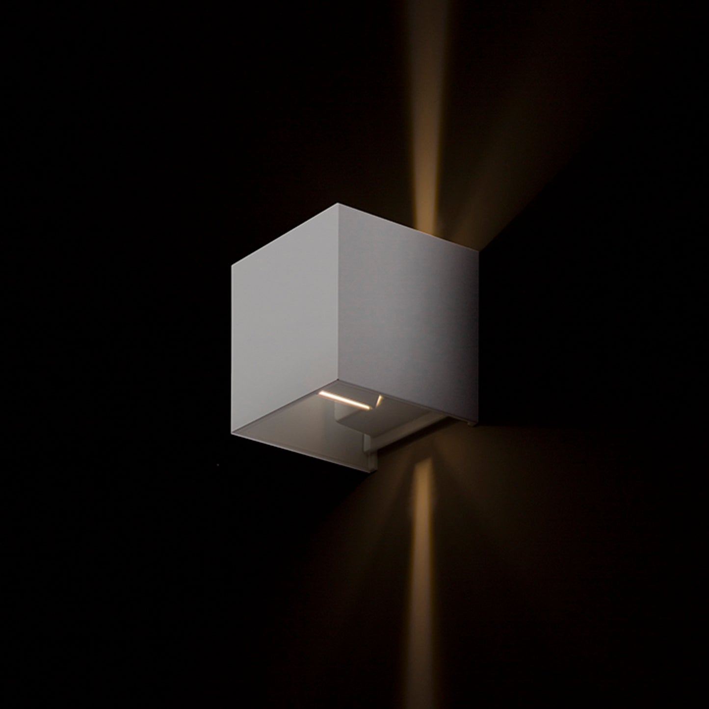 RENDL outdoor lamp TITO SQ DIMM wall white 230V LED 2x3W IP65 3000K R13738 6