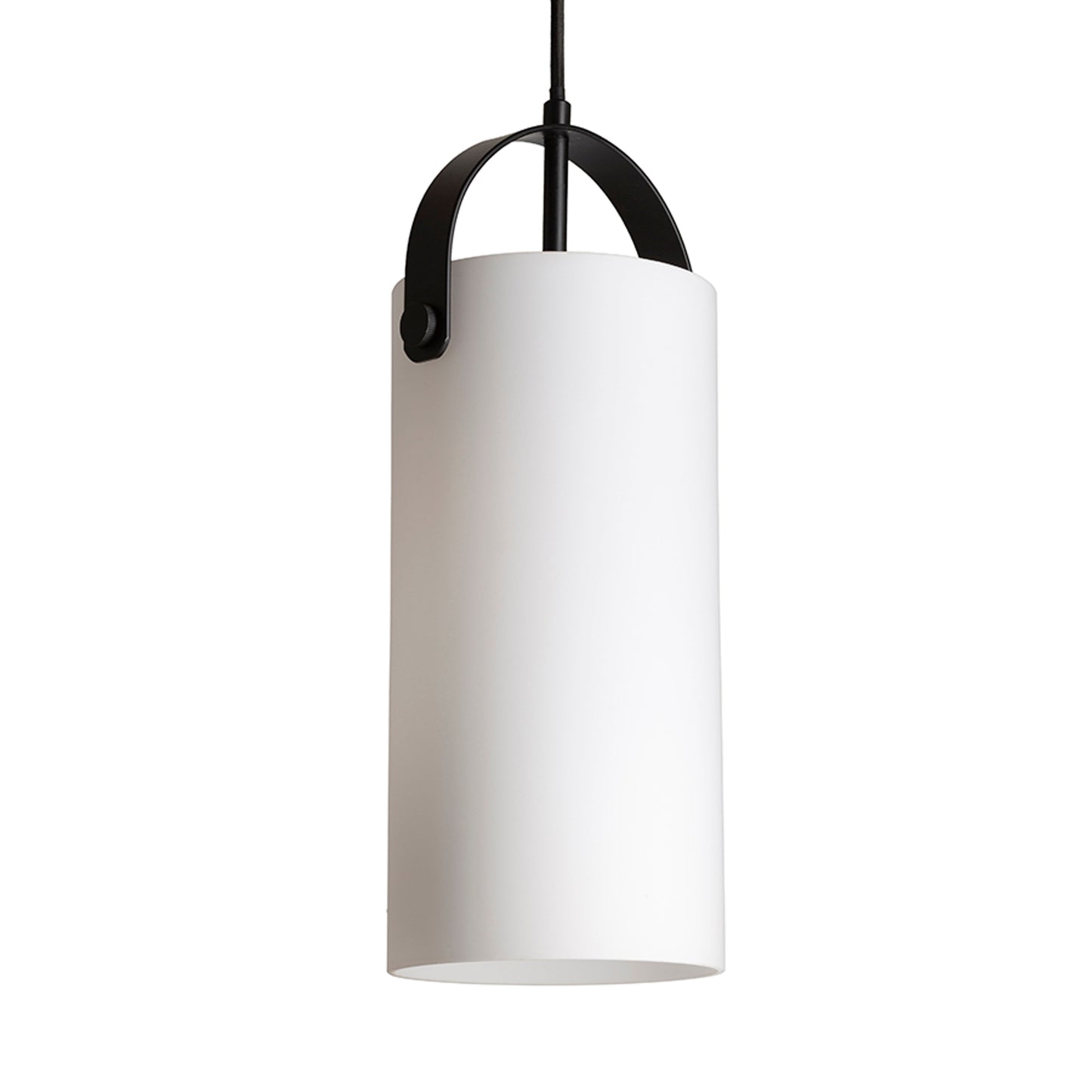 RENDL pendant lamp JULIETTA 31 pendant opal-colored glass/black 230V LED E27 15W R13753 4
