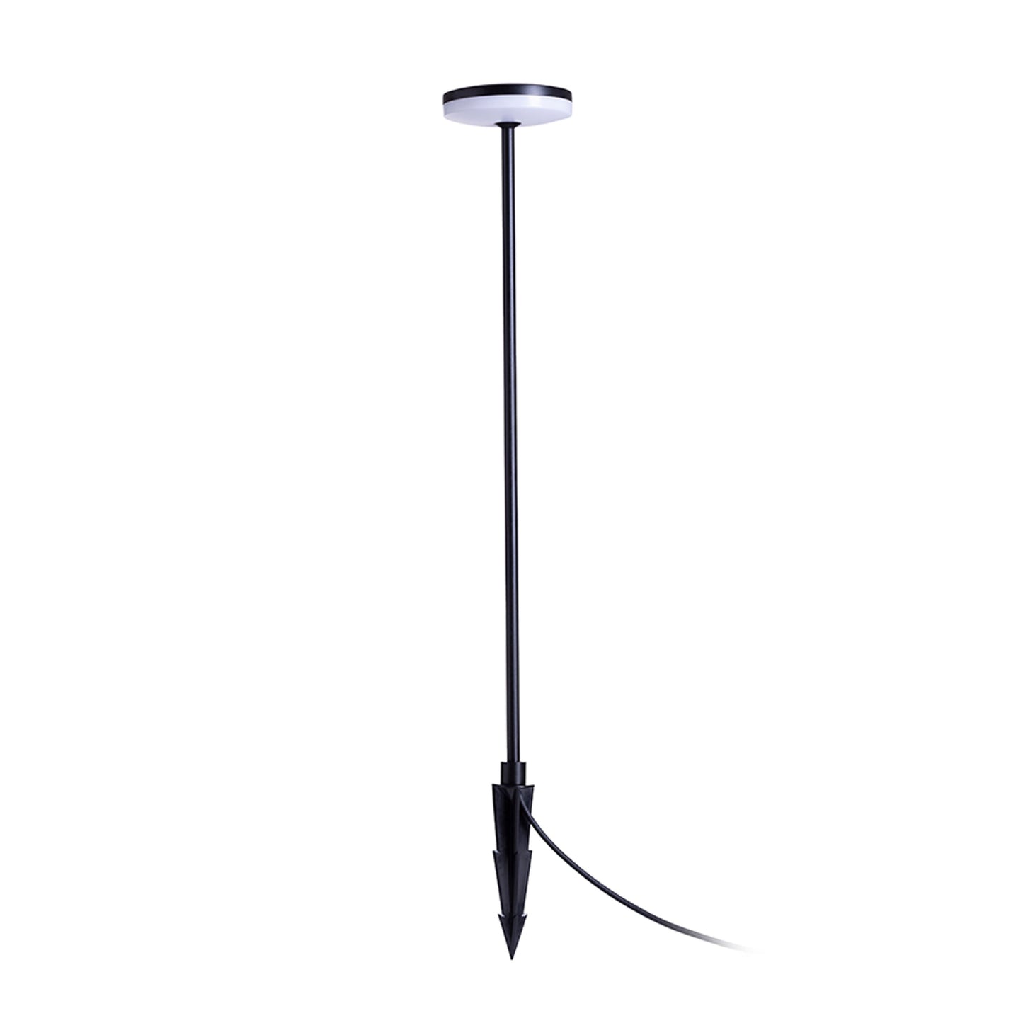 RENDL outdoor lamp SEMPLICE 80 floor / on spike black matte acrylic 230V LED 12W IP54 3000K R14195 8