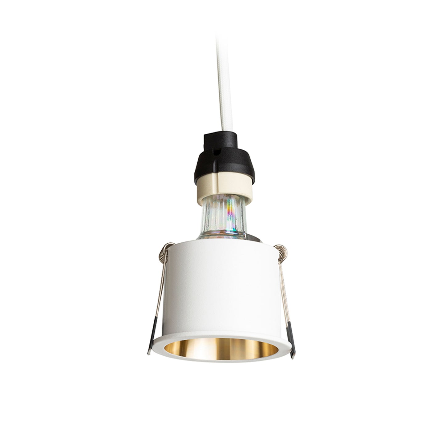 RENDL recessed light ORCO recessed white/gold 230V LED GU10 9W R14257 3