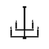 Candelabro de luxo