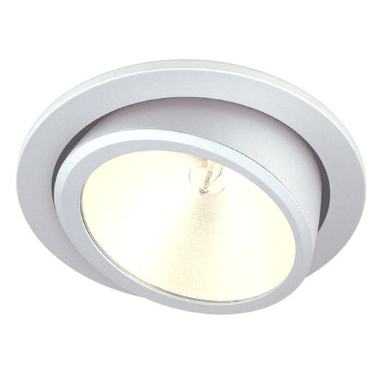 RENDL Outlet BIG GIMBLE G12 recessed silver grey 230V G12 70W 40° 111158 1
