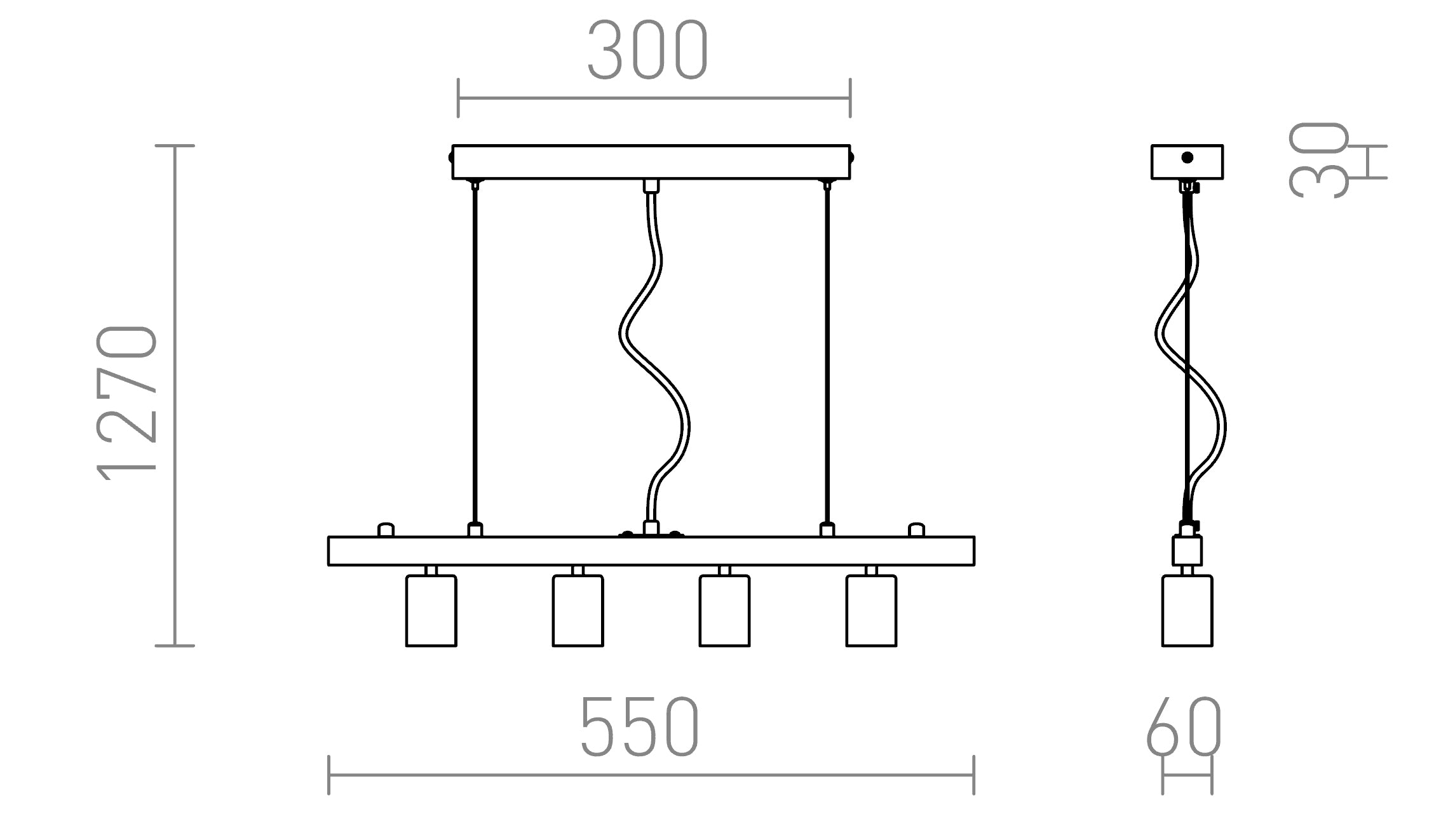 RALLONG IV SUSPENSA - Product sketch