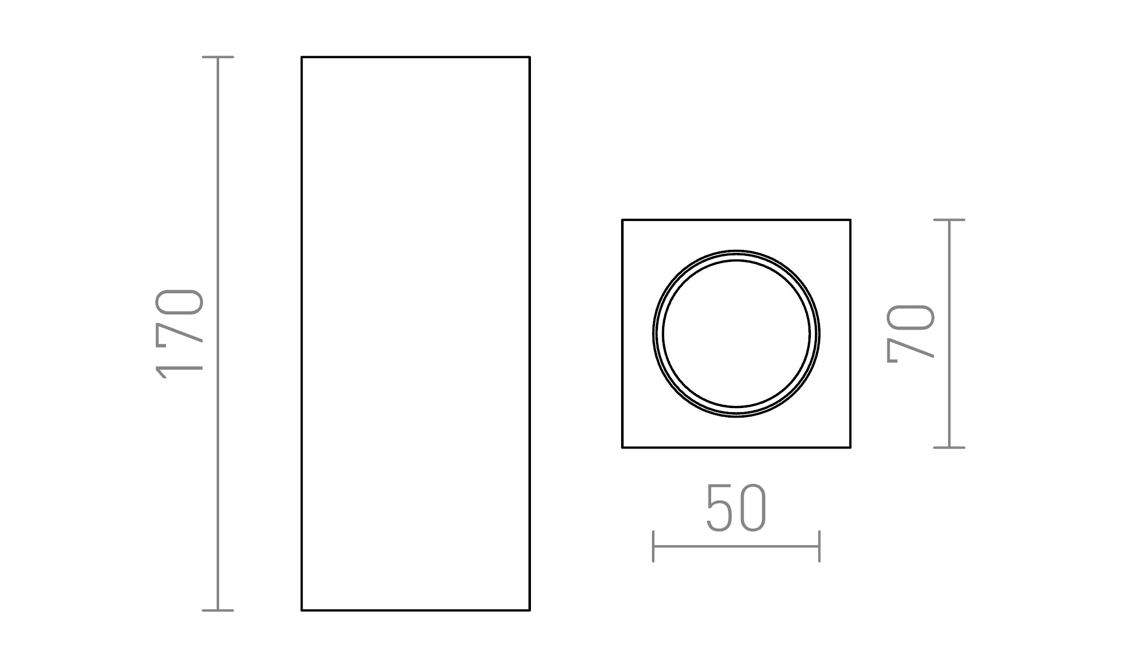 JACK SQ S 17 DE TETO - Product sketch