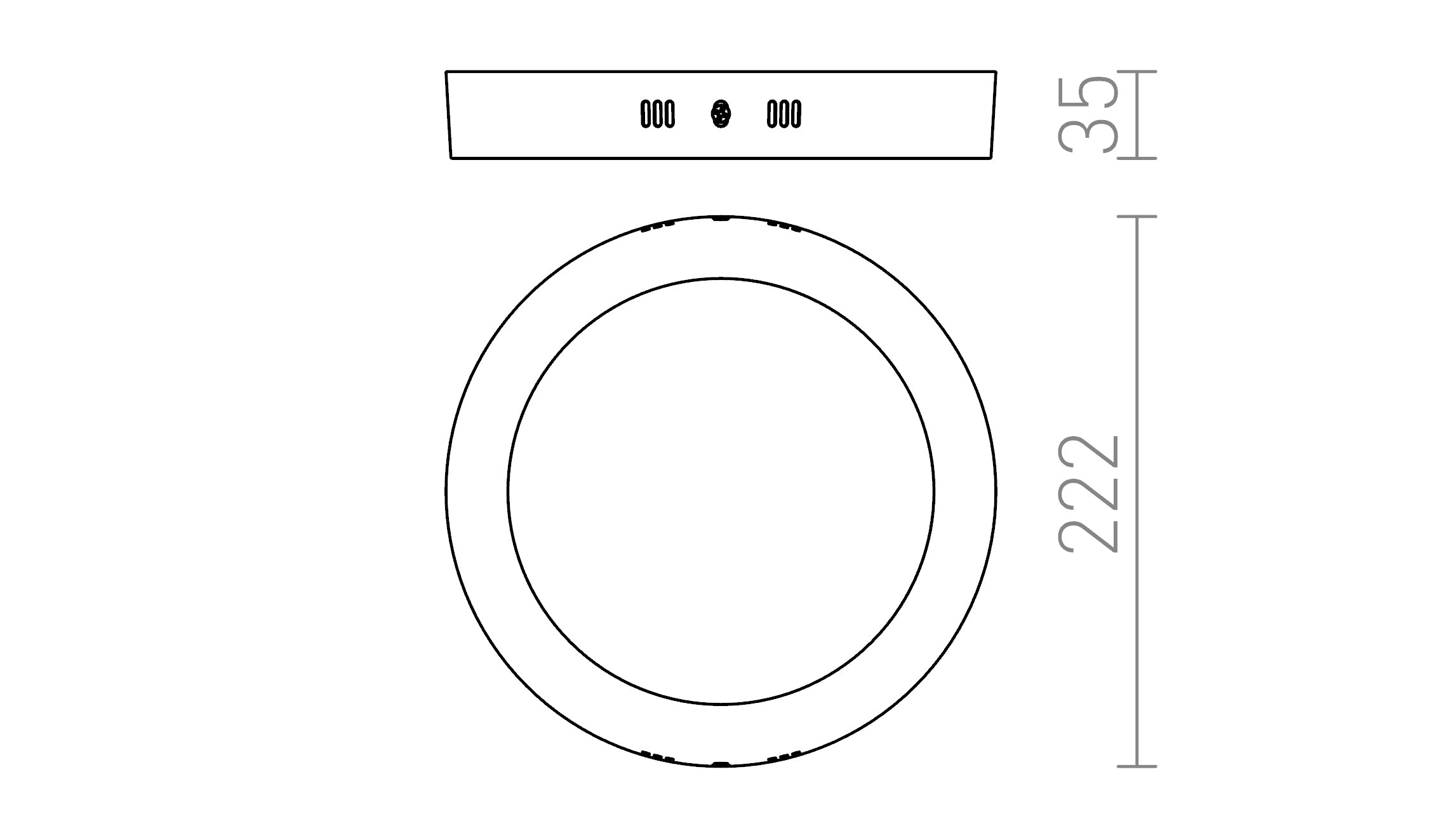 SOCORRO R 220 DE SUPERFÍCIE - Product sketch