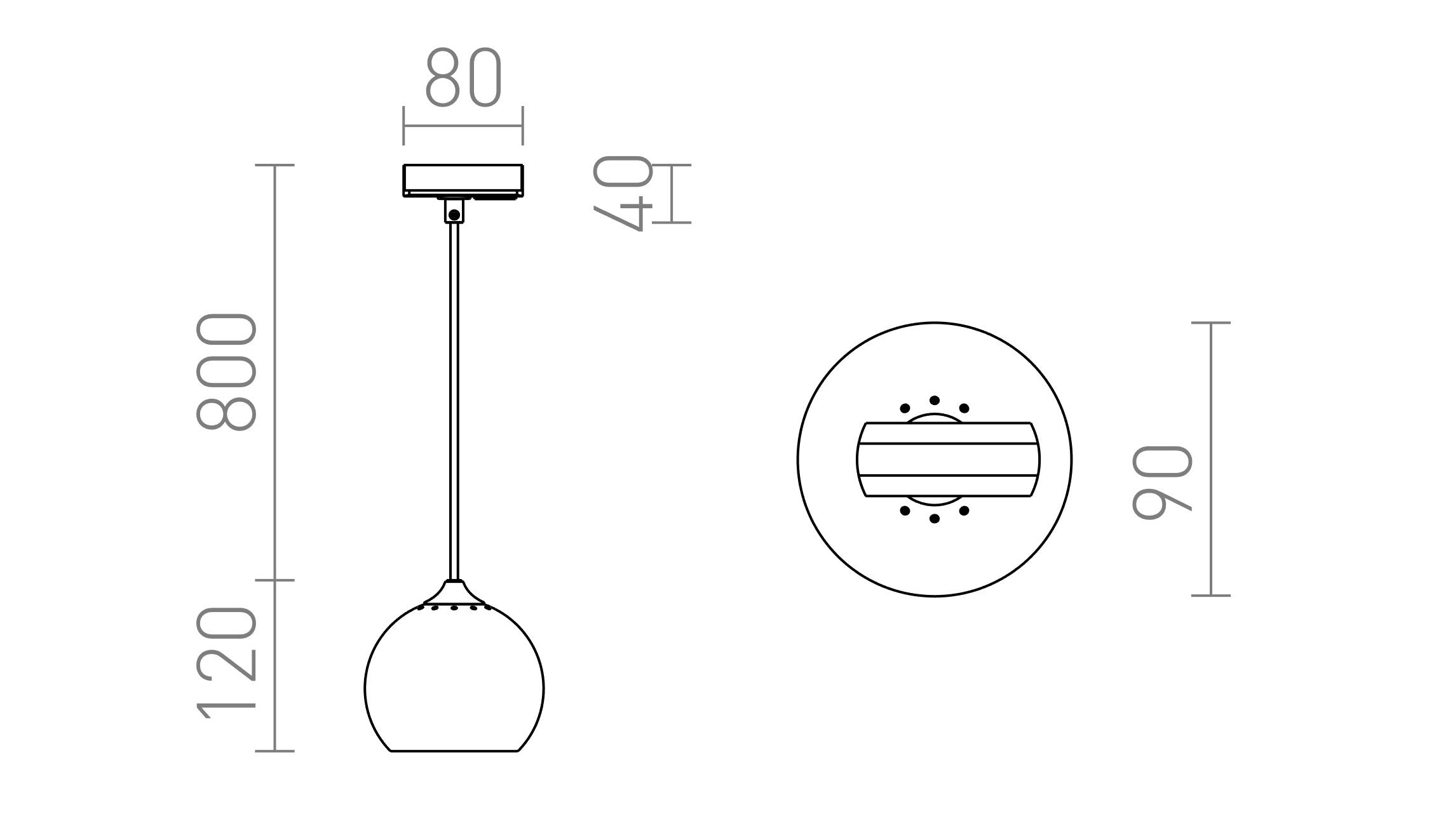 DESTY  för 1-fasskena - Product sketch