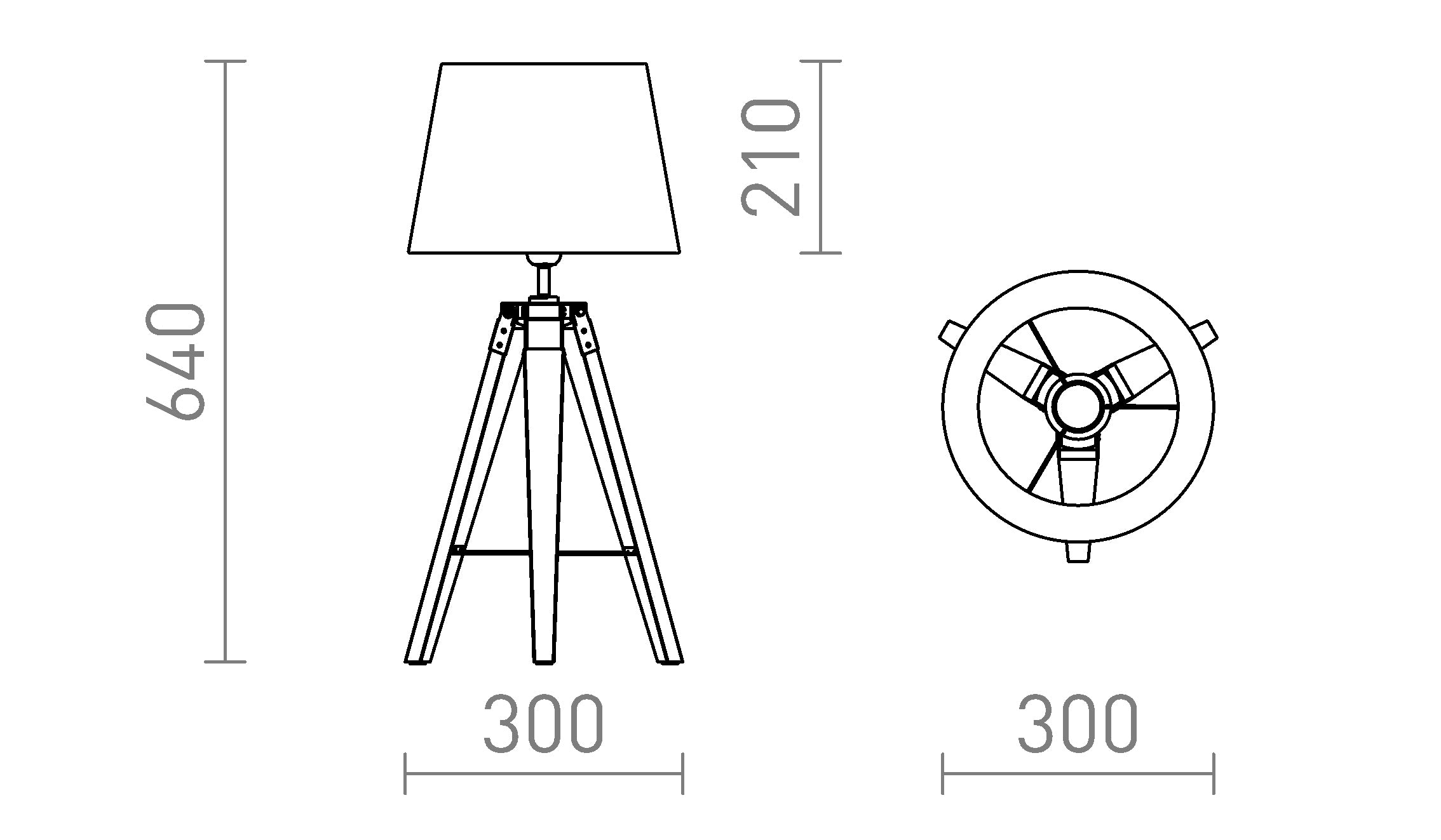 MESA ALVIS/AMBITUS - Product sketch