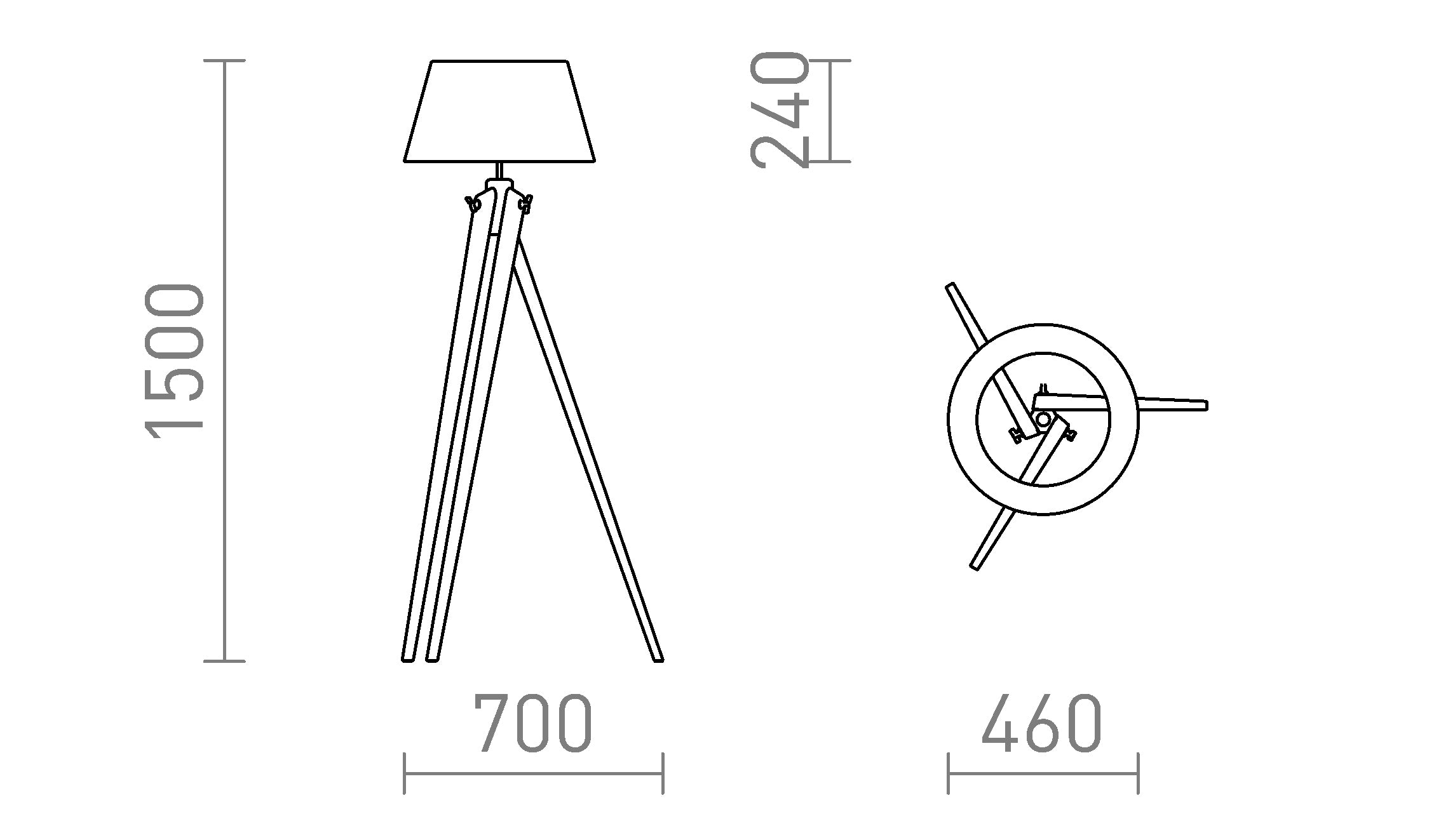 AMBITUS DE PÉ - Product sketch