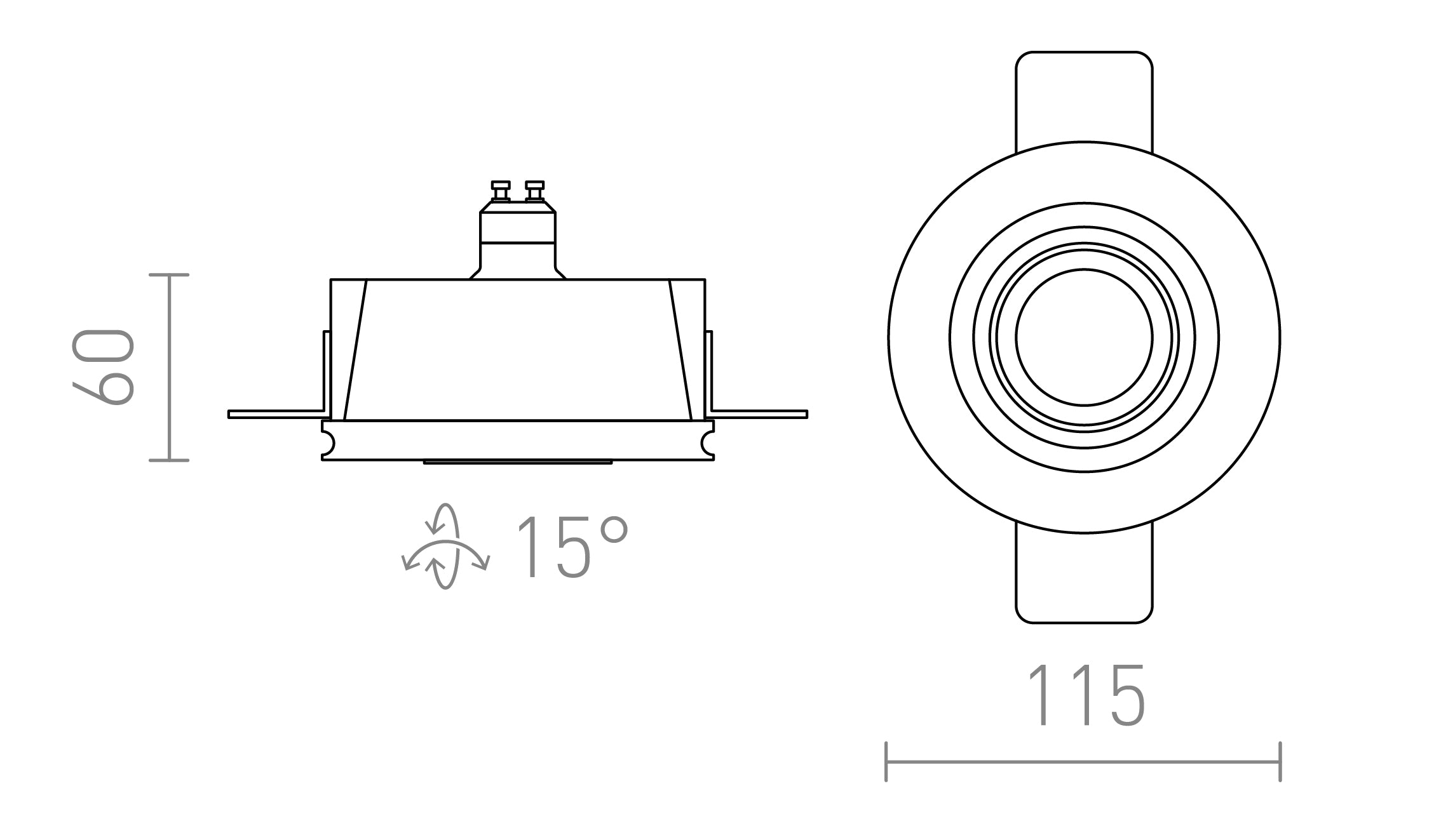 DAYTONA DIRECIONAL - Product sketch