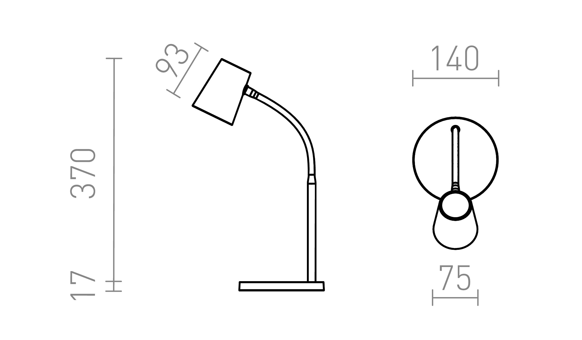 VERINA DE MESA - Product sketch