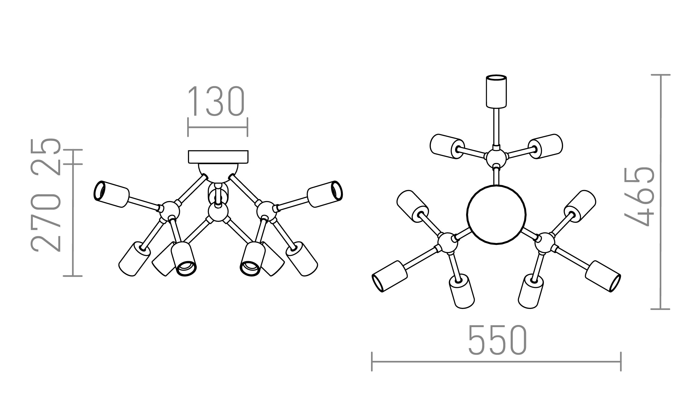 ARTEMIA DE TETO - Product sketch