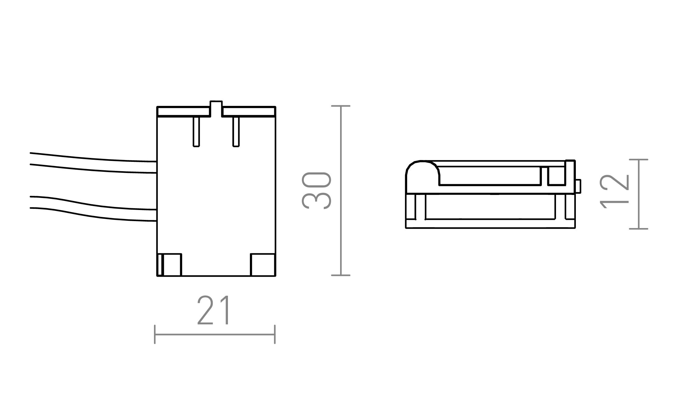 WAVE ALIMENTAÇÃO - Product sketch