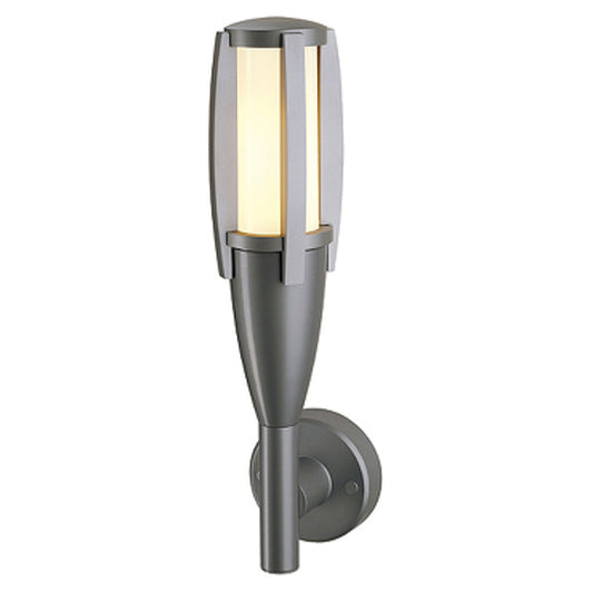 RENDL Outlet BELPA II wall stone grey  230V LED E27 15W IP55  228895 1