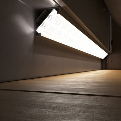 Iluminação LED de parede para sala