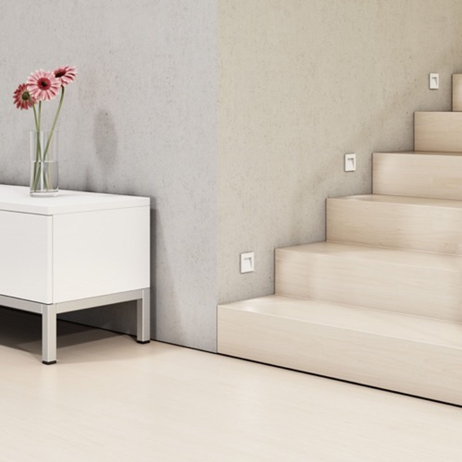 Iluminação LED de escadas