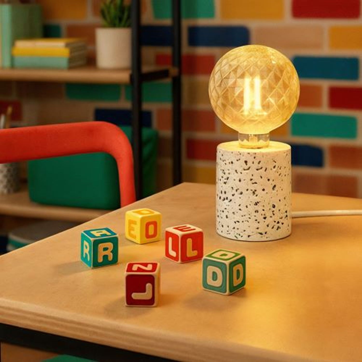 Candeeiro de mesa retro