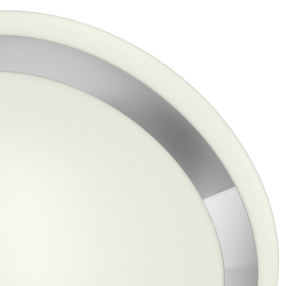 RENDL Outlet AREA 35 2D ceiling opal-colored glass/chrome 230V GR10q 28W IP44 R10109 2