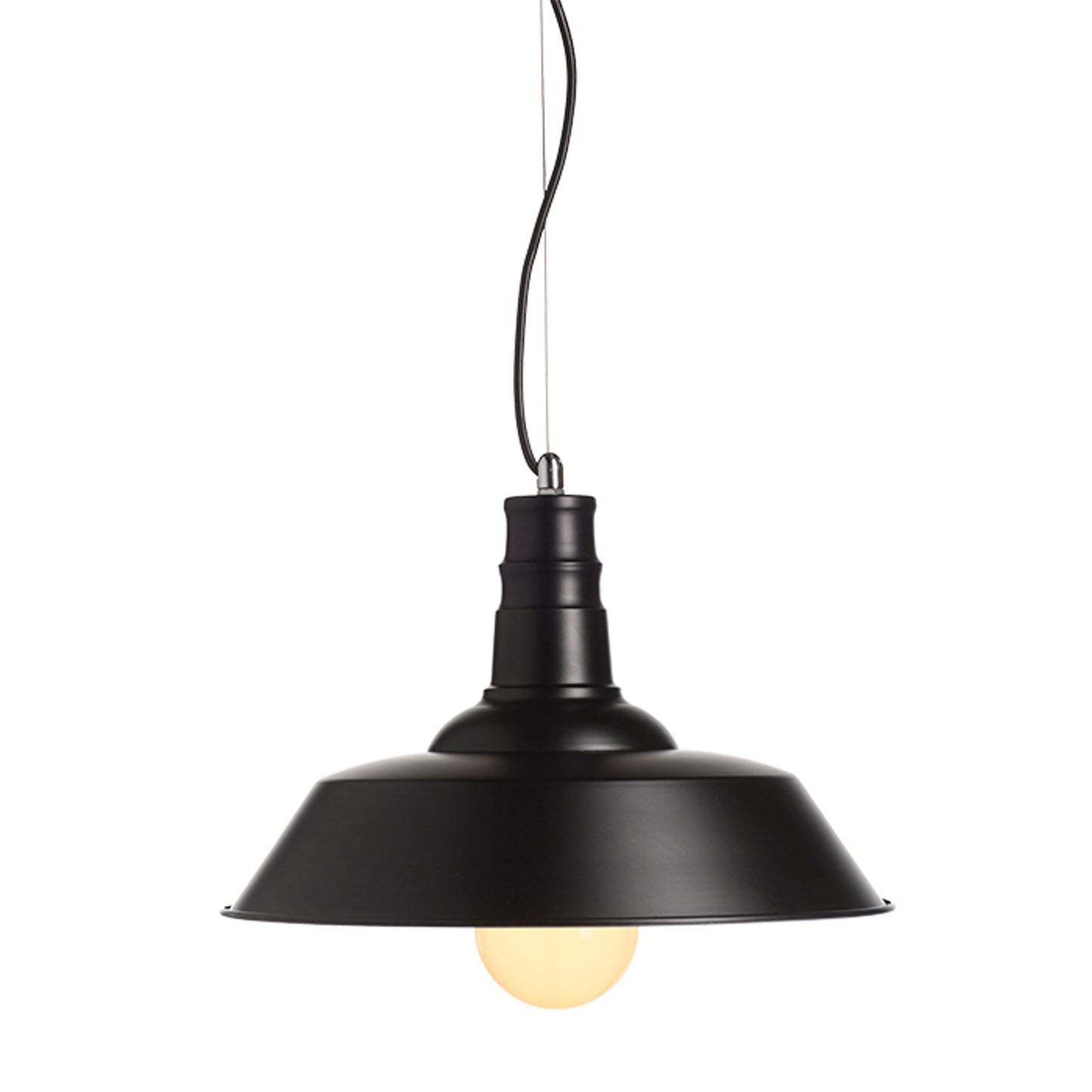 RENDL Outlet GOLDIE 36 pendant black/white  230V LED E27 30W R11688 3