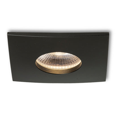 RENDL recessed light WATERBOY SQ  matt black  230V LED 10W 40° IP65  3000K R11741 6