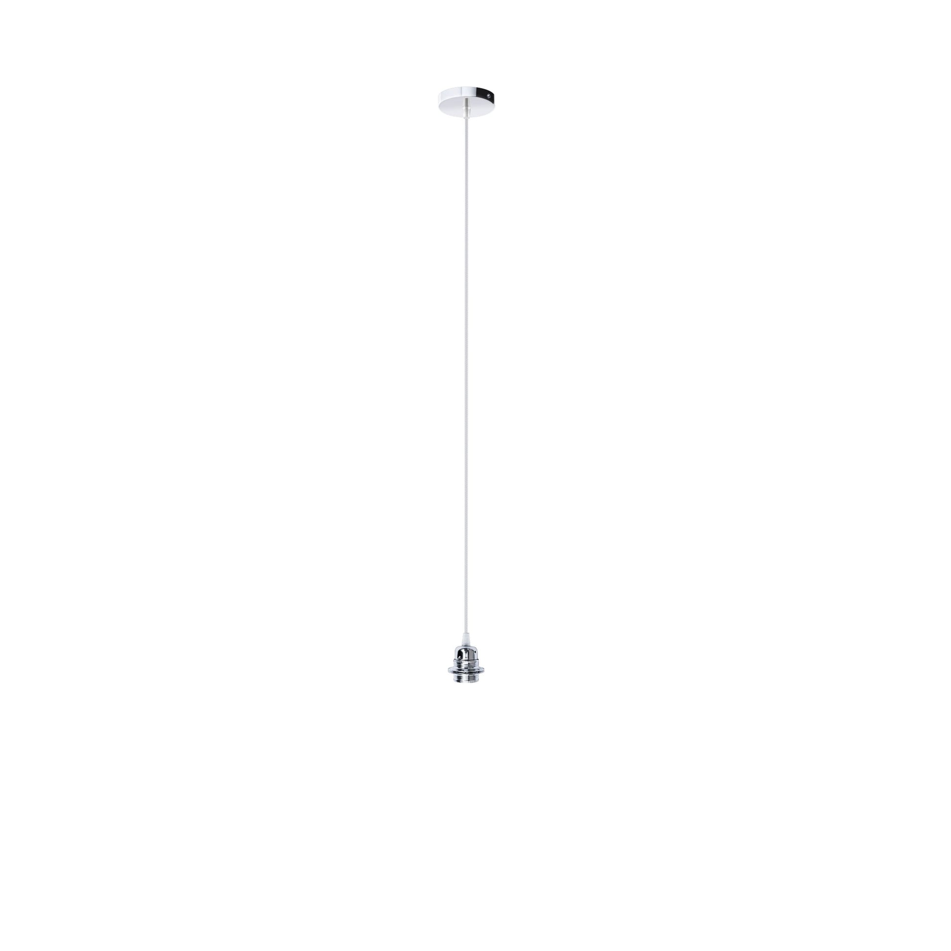 RENDL shades, shade bases, pendent sets ELISA pendant set CHB+WC+CHF   230V LED E27 15W R11874 1
