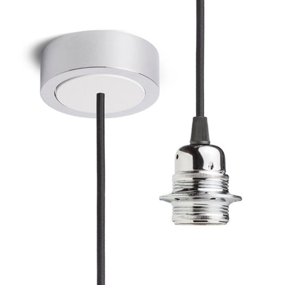RENDL shades, shade bases, pendent sets HEX pendant set CHB+BC+CHF+WC1   230V LED E27 15W R11940 1