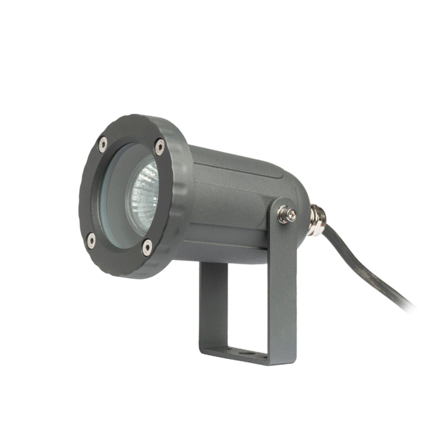 RENDL outdoor lamp HEAVY DUTY outdoor reflector anthracite grey  230V LED GU10 12W IP65 R11948 4