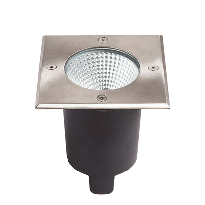 RENDL outdoor lamp RIZZ SQ 125   stainless steel 230V LED 7W 41° IP67  3000K R11962 10