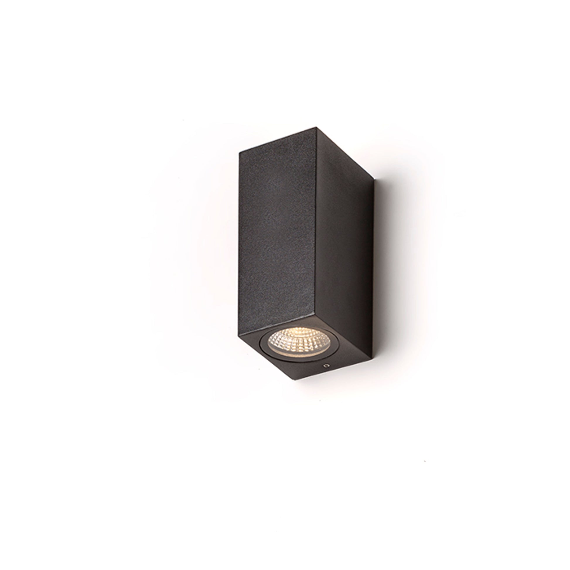 RENDL outdoor lamp KUBI II  anthracite grey  230V LED 2x3W 56° IP54  3000K R12028 1