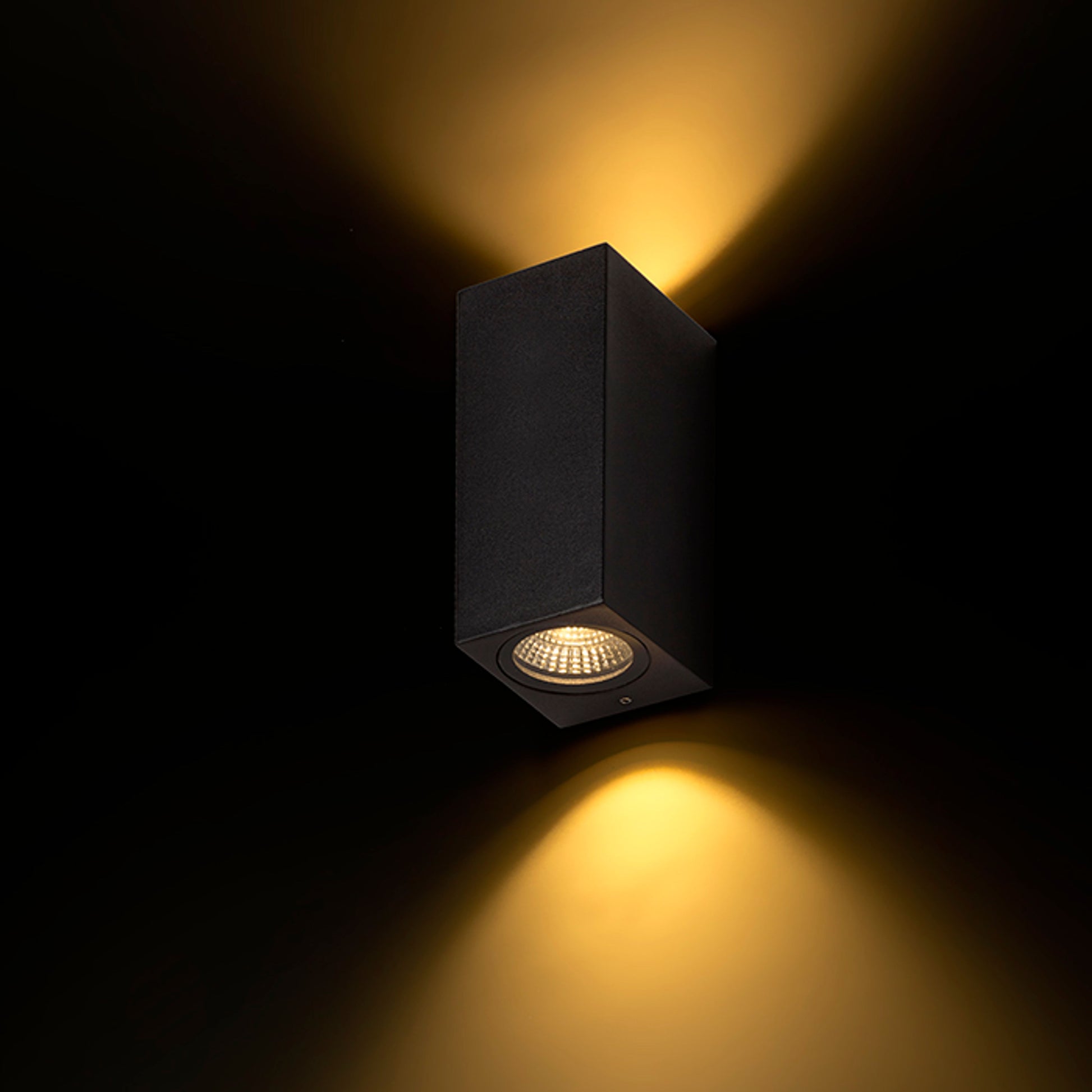 RENDL outdoor lamp KUBI II  anthracite grey  230V LED 2x3W 56° IP54  3000K R12028 4