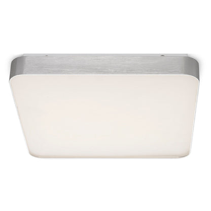 RENDL surface mounted lamp MENSA SQ 80 ceiling  brushed aluminum 230V LED 138W  3000K R12121 3