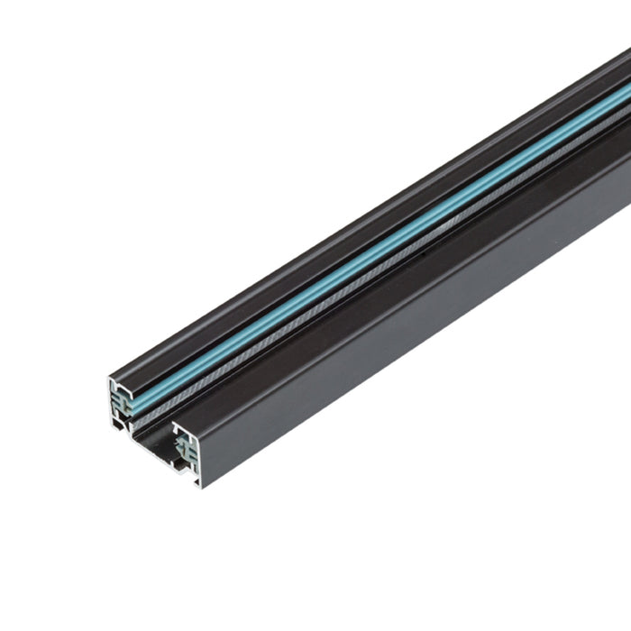 RENDL 1-circuit track system 1F 2m track black 230V  R12258 1