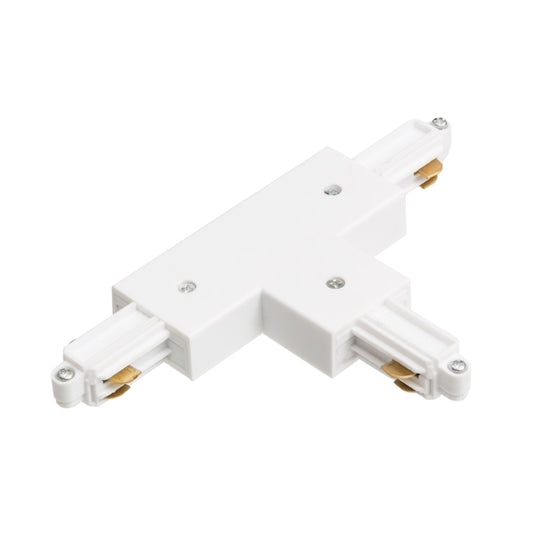 RENDL 1-circuit track system 1F T connector, polarity left white  230V  R12272 1