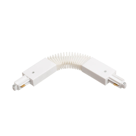 RENDL 1-circuit track system 1F flex connector white  230V  R12281 1