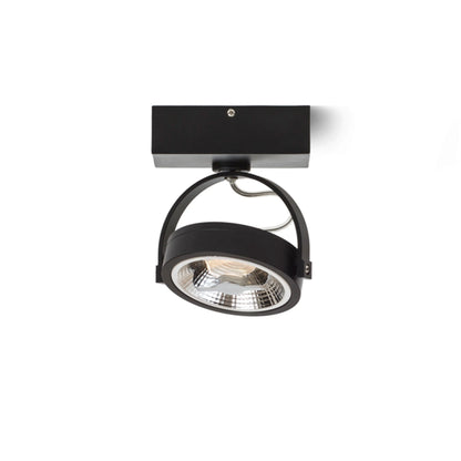 RENDL spotlight KELLY LED I wall black 230V LED 12W 24° 3000K R12333 5