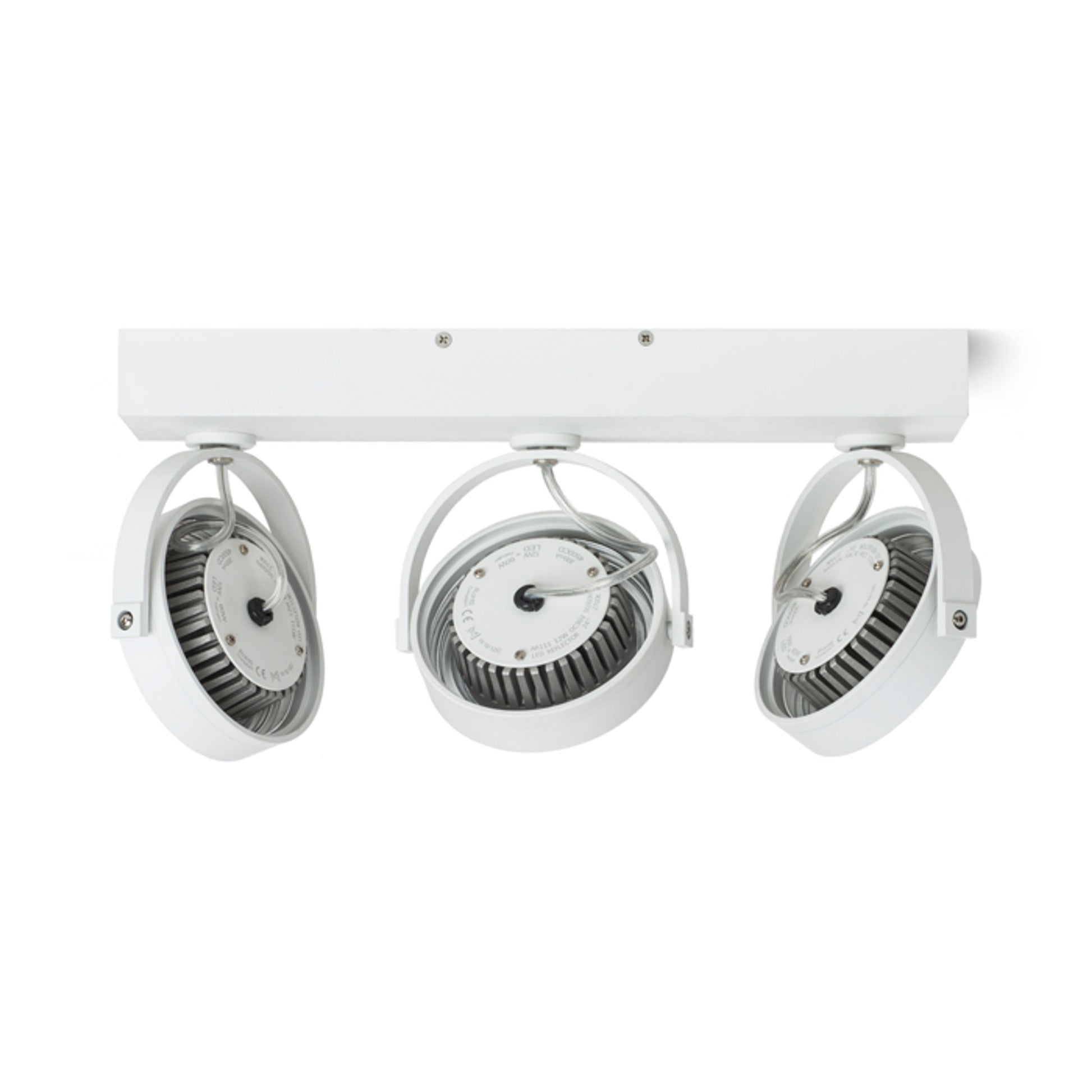 RENDL spotlight KELLY LED III wall white  230V LED 3x12W 24°  3000K R12336 6