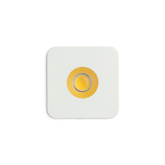 RENDL recessed light RIO SQ recessed white 230V LED 3W 22° 3000K R12350 1